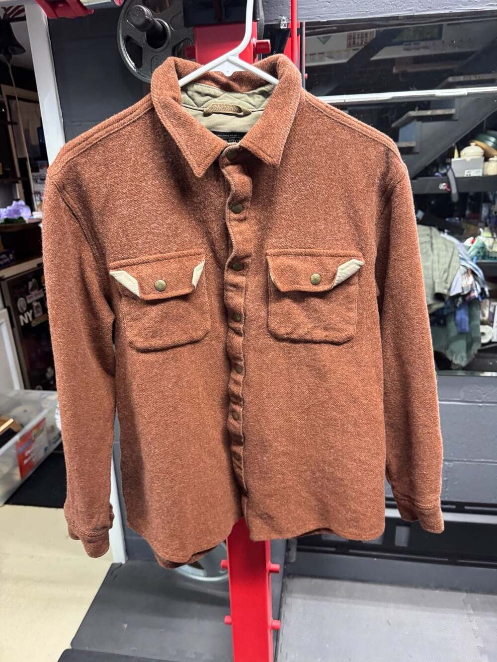 Pendleton Men's Quilted Lined Wool-Blend Shirt Jacket